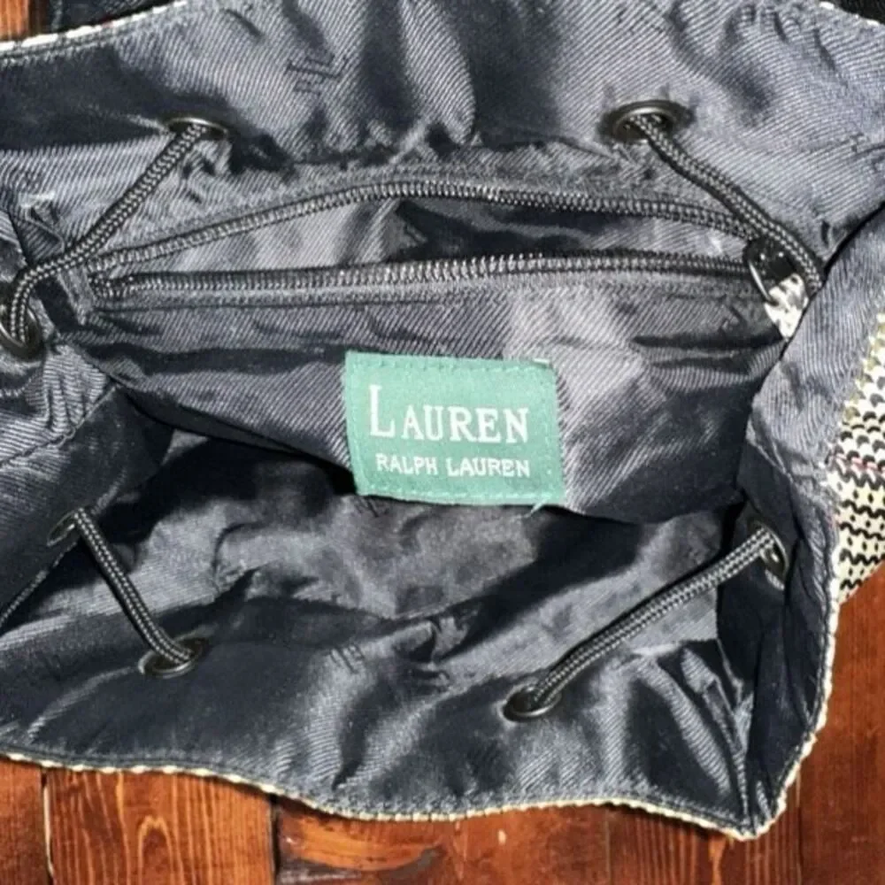 Vintage 90s Lauren Ralph Lauren Mini Backpack